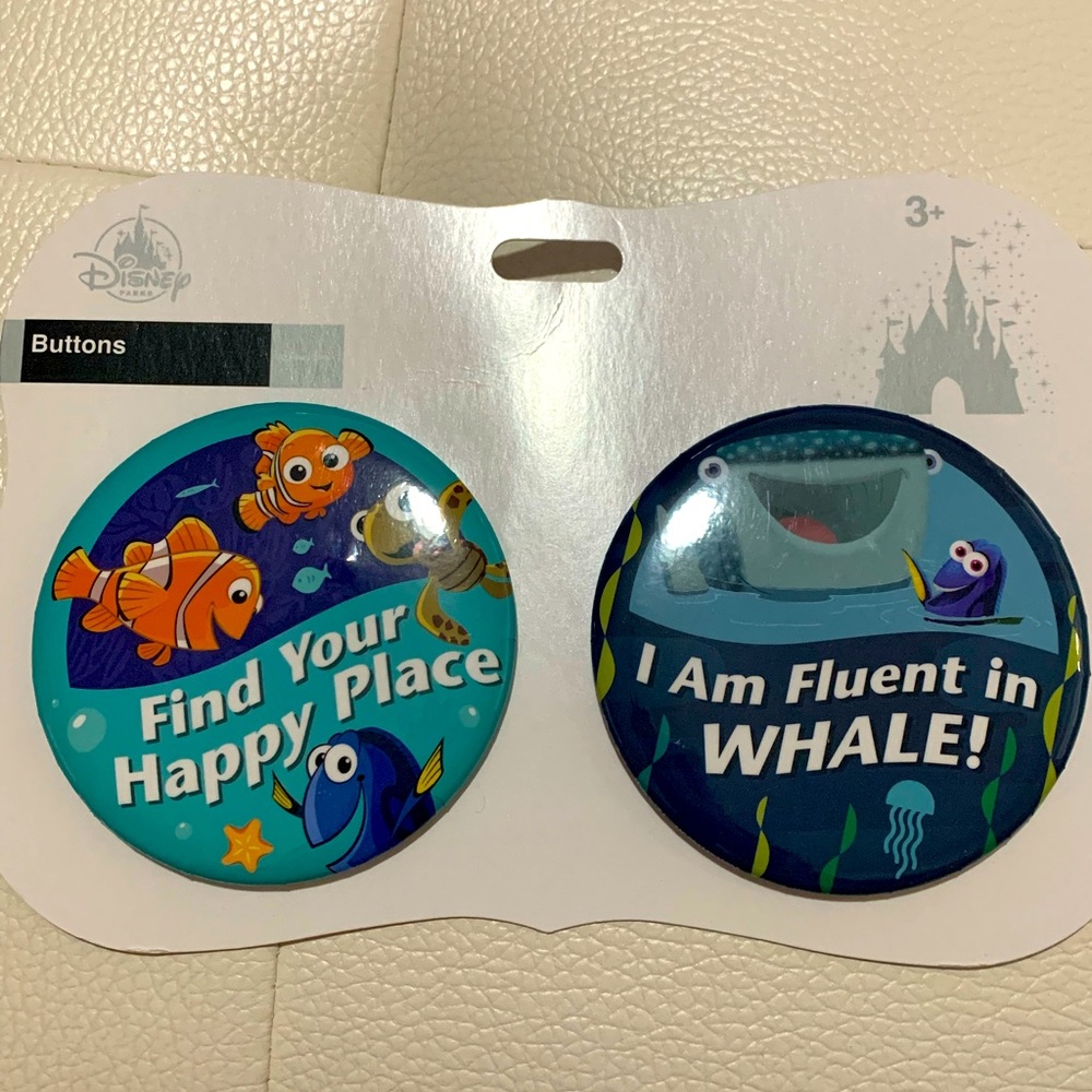 New! Nemo Buttons